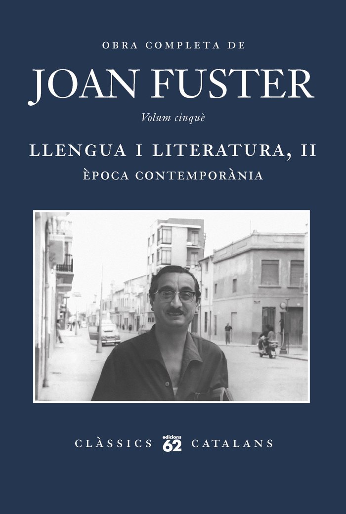 LLENGUA I LITERATURA II: EPOCA CONTEMPORANIA, de FUSTER ORTELLS, JOAN | portada del libro