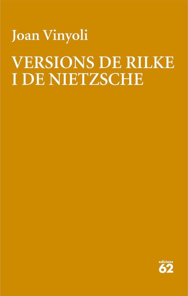 VERSIONS DE RILKE, de VINYOLI PLADEVALL, JOAN | portada del libro