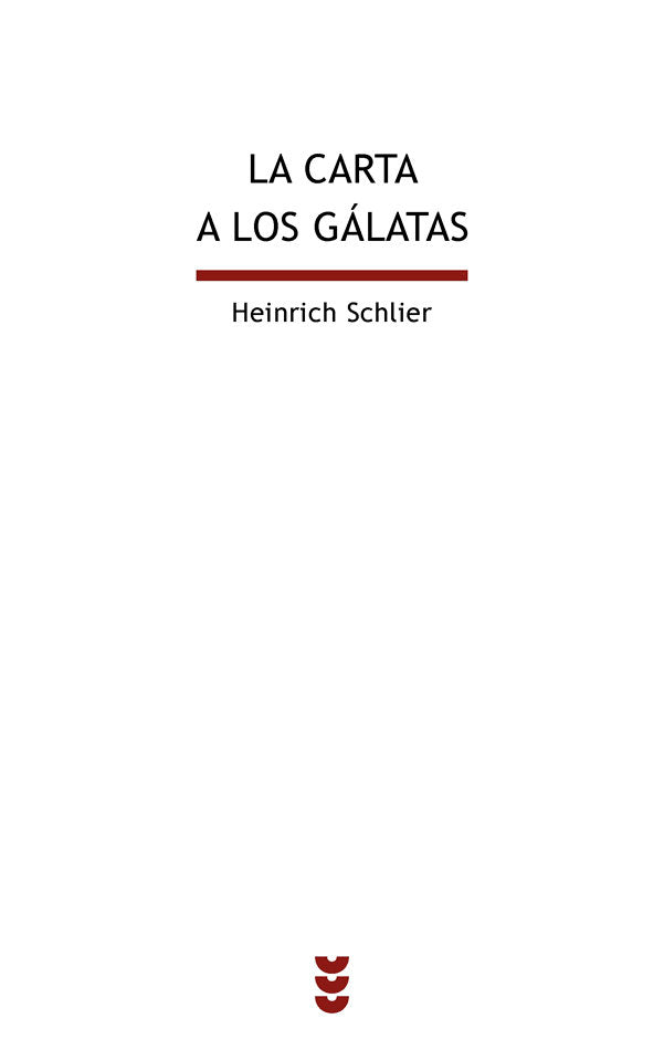 La carta a los gálatas, de Schlier | portada del libro