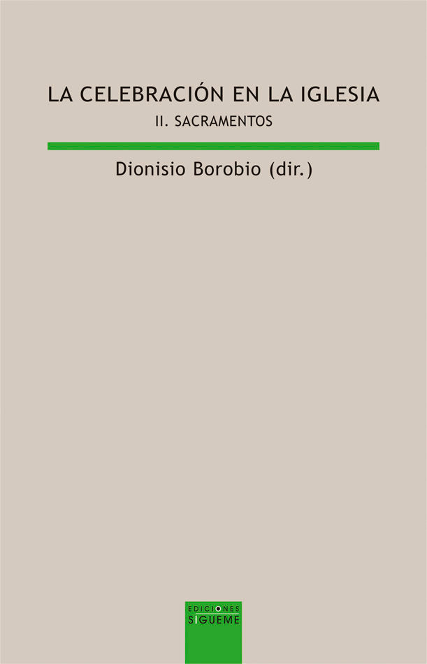 La celebración en la Iglesia II, de Borobio García, Dionisio | portada del libro