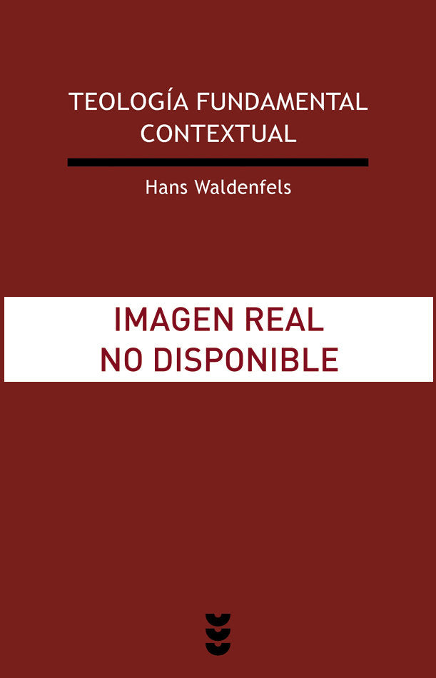 Teología fundamental contextual, de Waldenfels | portada del libro