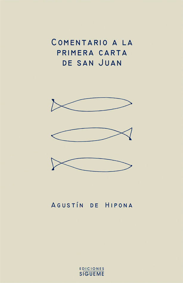Comentario a la primera Carta de san Juan, de Agustín de Hipona | portada del libro