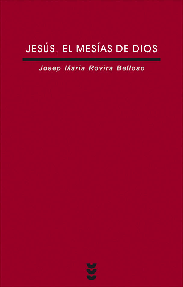 Jesús el Mesías de Dios, de Rovira Belloso | portada del libro