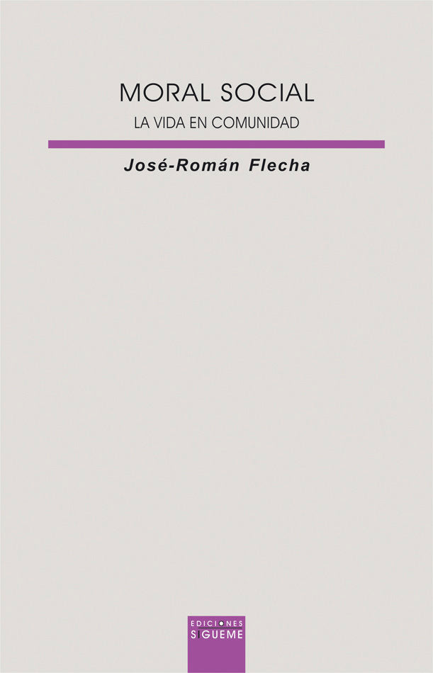 Moral social, de Flecha | portada del libro
