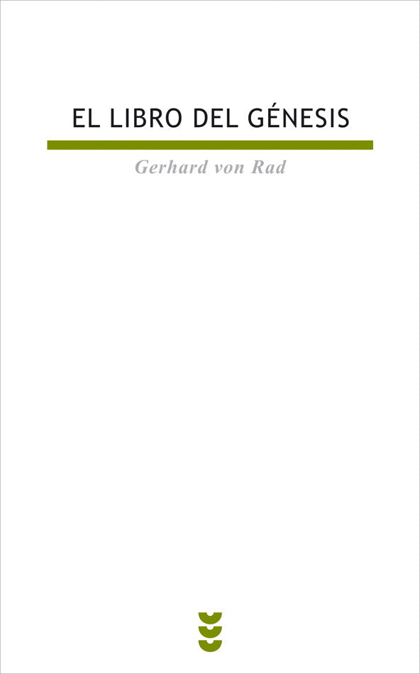 El libro del Génesis, de Von Rad | portada del libro