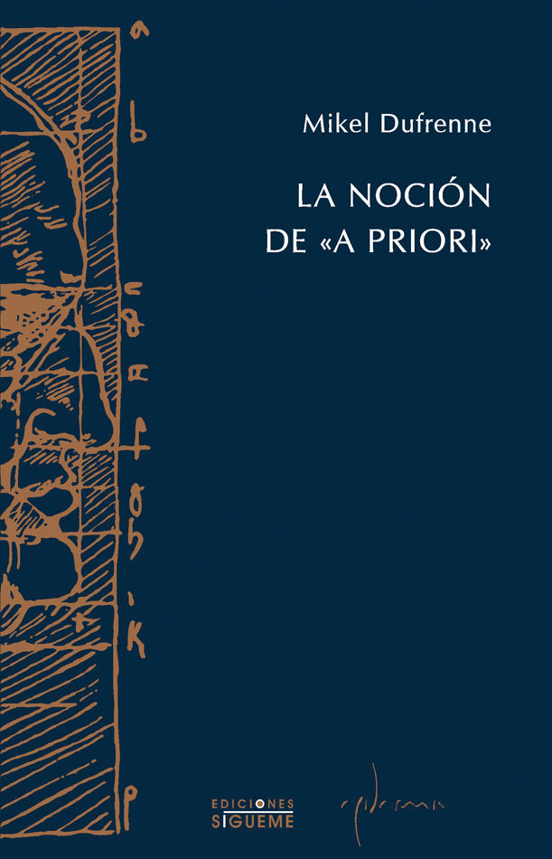 La noción de «a priori», de Dufrenne, Mikel | portada del libro