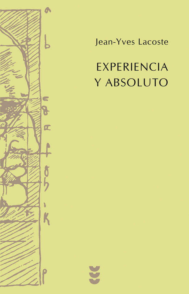 Experiencia y absoluto, de Lacoste, Jean Yves | portada del libro