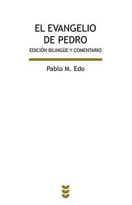 El evangelio de Pedro, de Edo Lorrio, Pablo M. | portada del libro