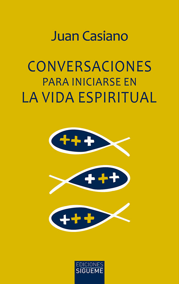 Conversaciones para iniciarse en la vida espiritual, de Casiano | portada del libro