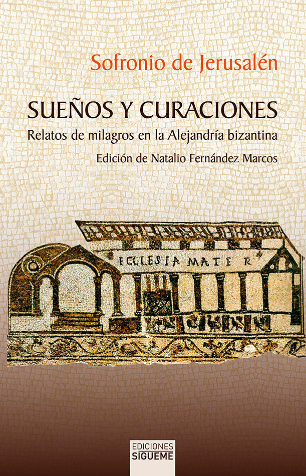 Sueños y curaciones, de Sofronio de Jerusalen | portada del libro