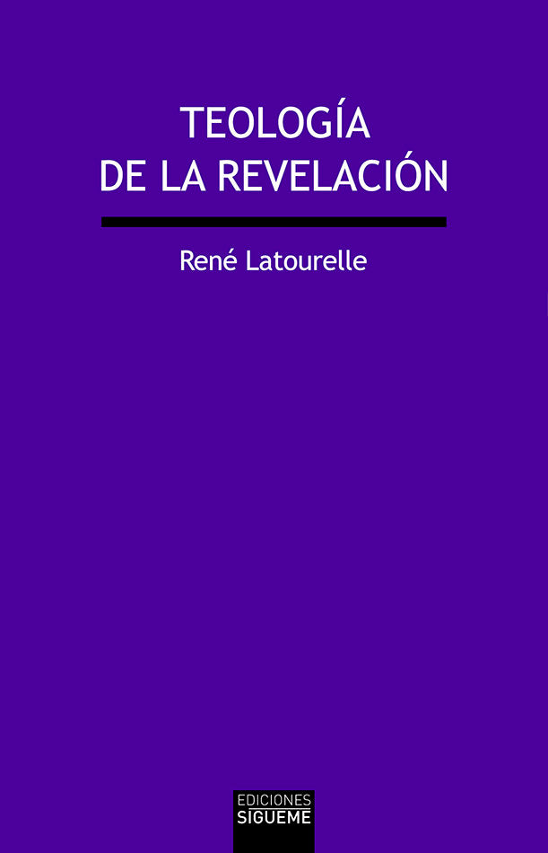 Teología de la Revelación, de Latourelle | portada del libro