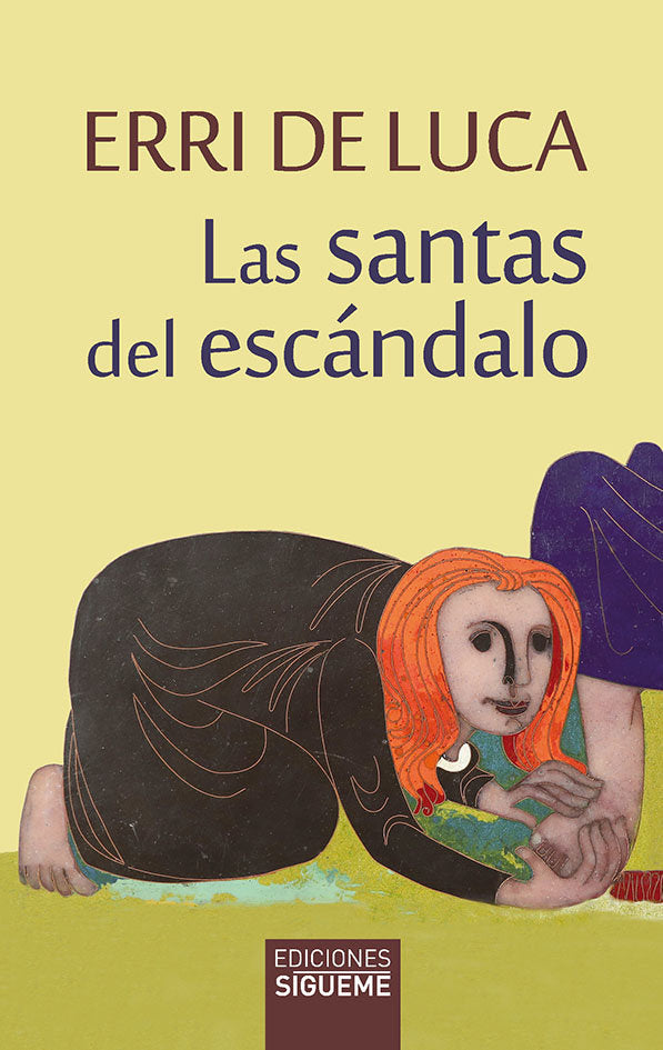 Las santas del escandalo, de Erri De Luca | portada del libro
