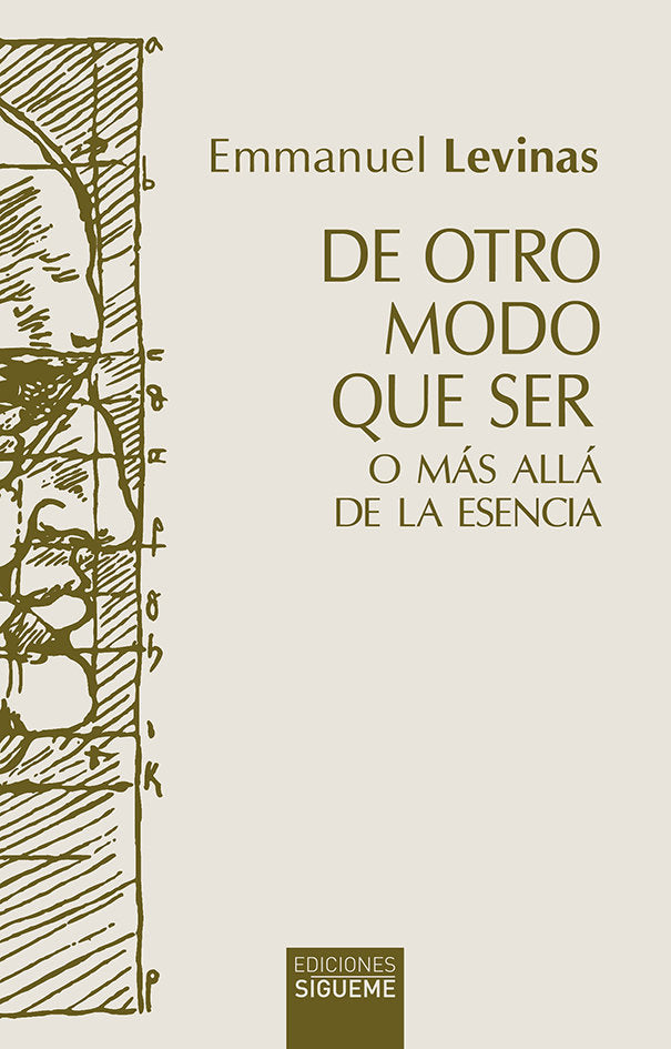 De otro modo que ser o más allá de la esencia, de Levinas, Emmanuel | portada del libro