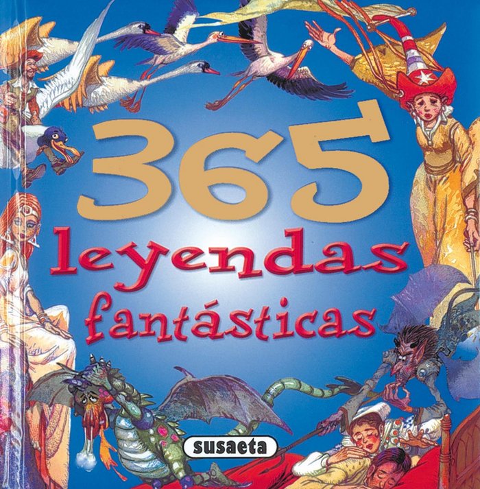 365 leyendas fantásticas, de Susaeta | portada del libro