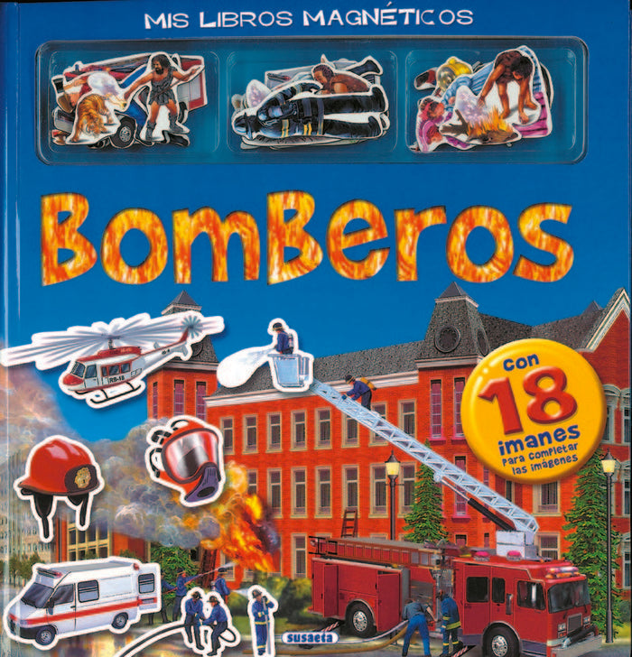 Bomberos, de Susaeta | portada del libro