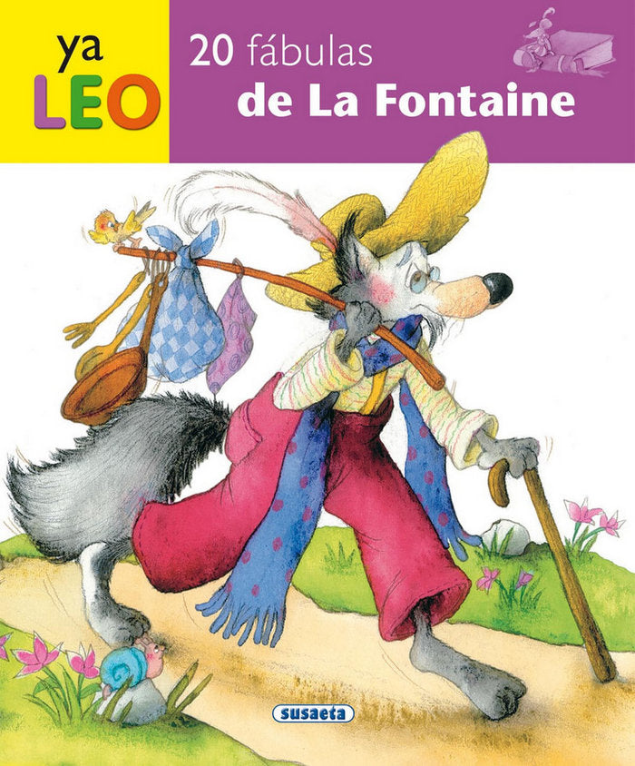 20 fábulas de La Fontaine, de Susaeta, Equipo | portada del libro