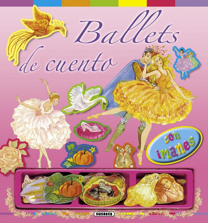 Ballets de cuento con imanes, de Susaeta | portada del libro