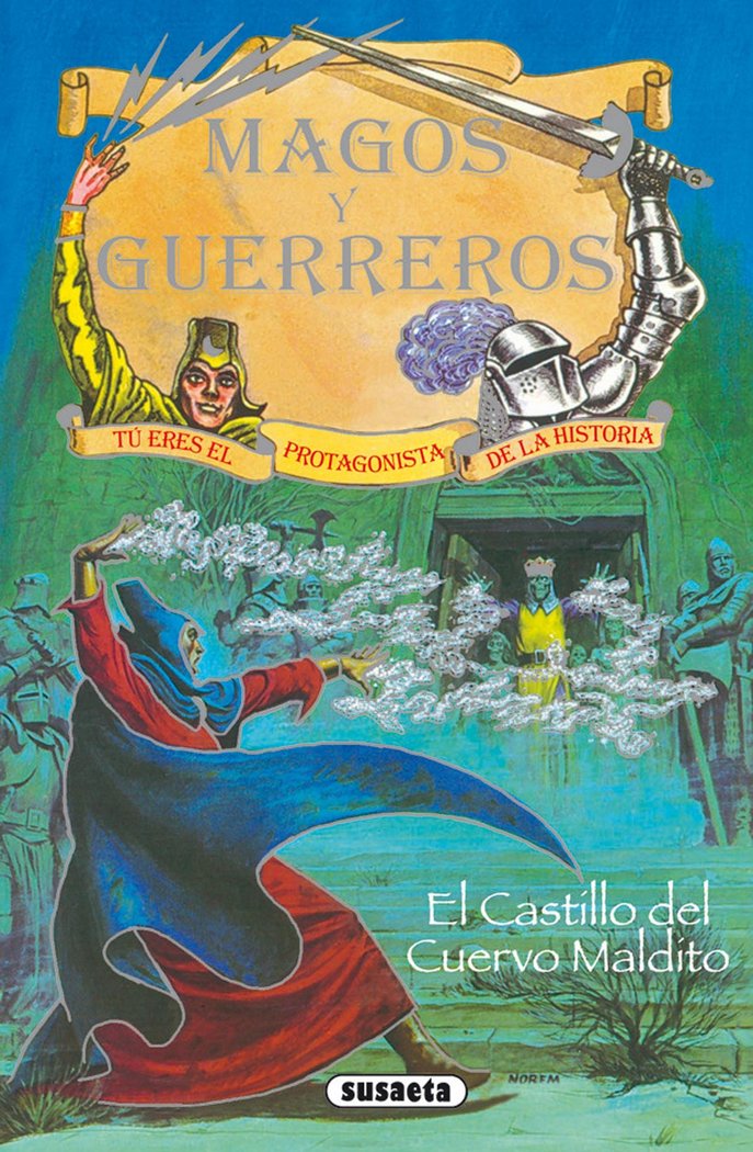 El castillo del cuervo maldito, de Susaeta | portada del libro