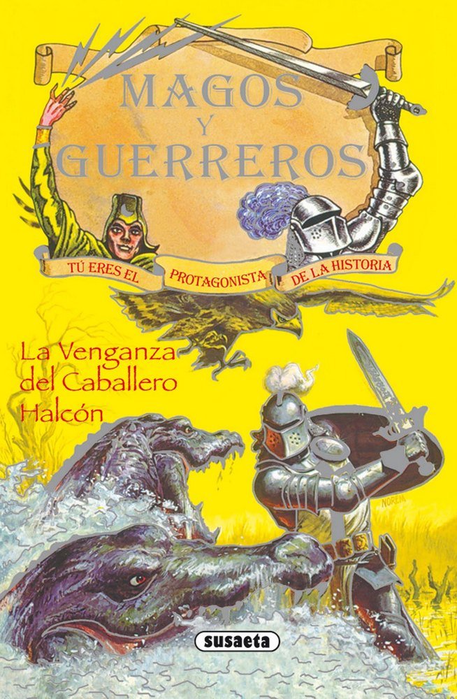 La venganza del caballero Halcón, de Susaeta | portada del libro
