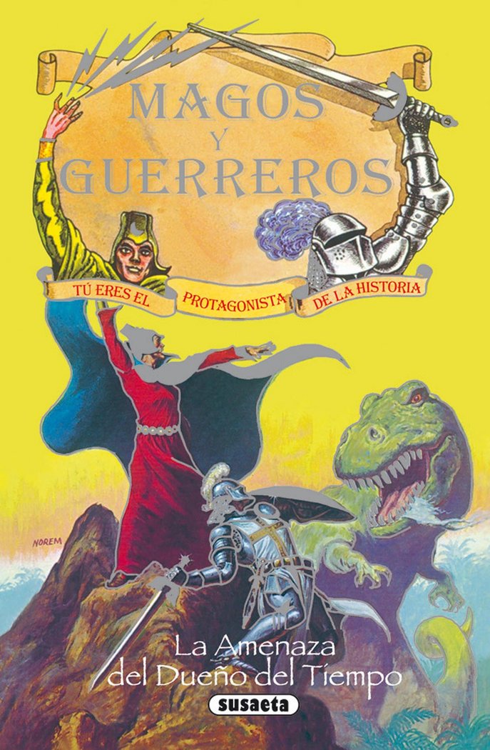La amenaza del dueño del tiempo, de Susaeta | portada del libro