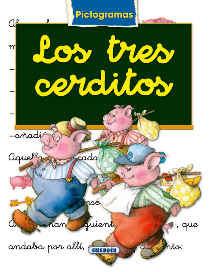 Los tres cerditos, de Susaeta | portada del libro