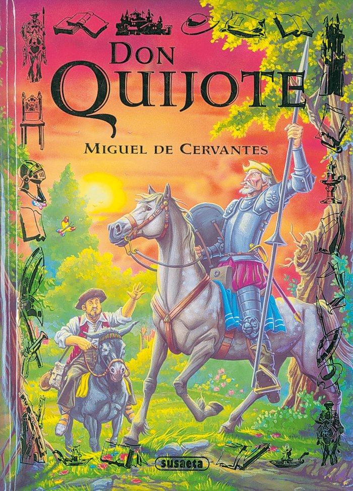 DON QUIJOTE, de CERVANTES | portada del libro