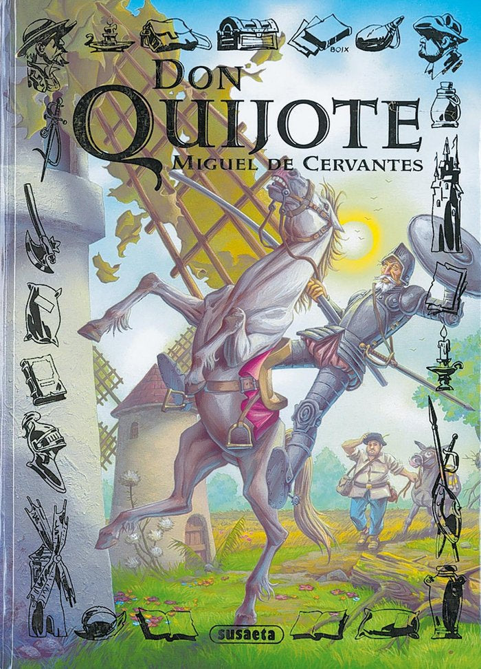 DON QUIJOTE, de CERVANTES | portada del libro