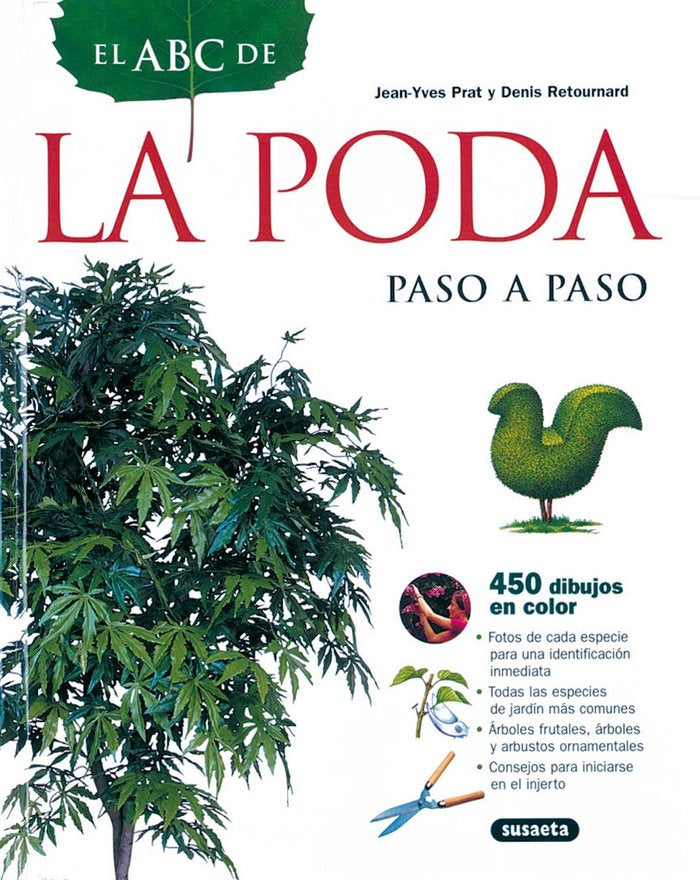 La poda paso a paso, de Prat, Jean-Yves | portada del libro