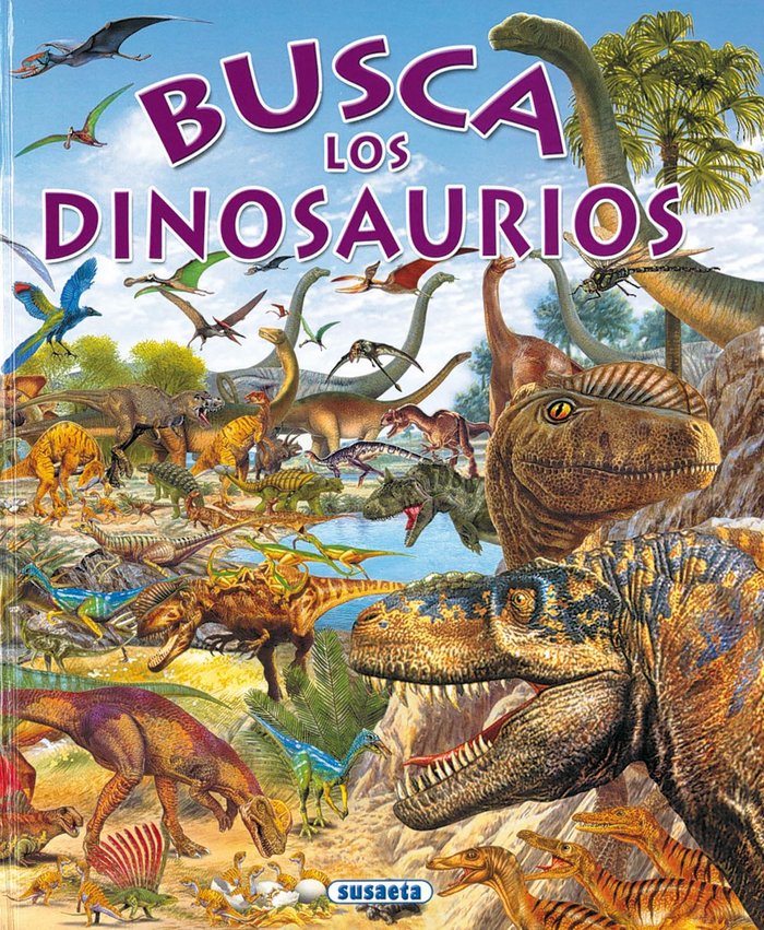 Busca los dinosaurios, de Rovira, Pere | portada del libro