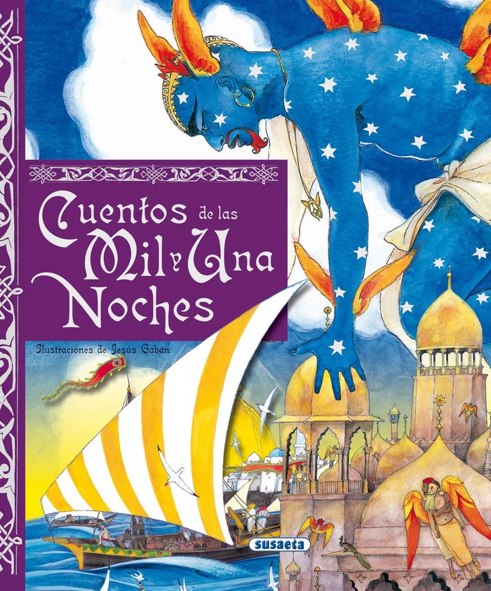 Cuentos de Las mil y una noches, de Morán | portada del libro