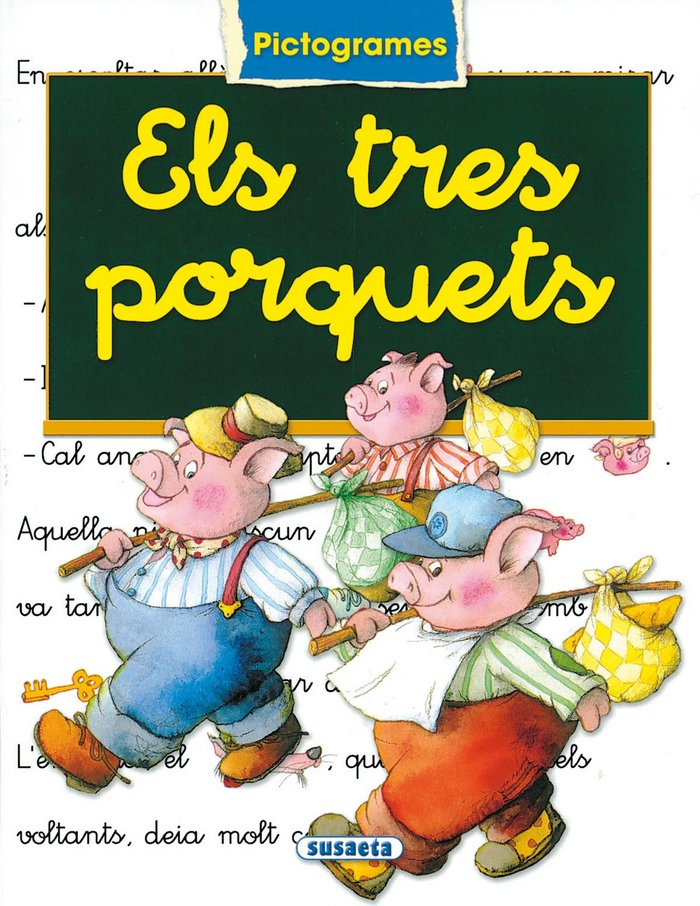 Els tres porquets, de González | portada del libro