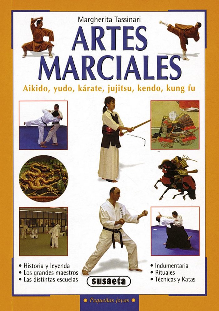 Artes marciales, de Tassinari | portada del libro