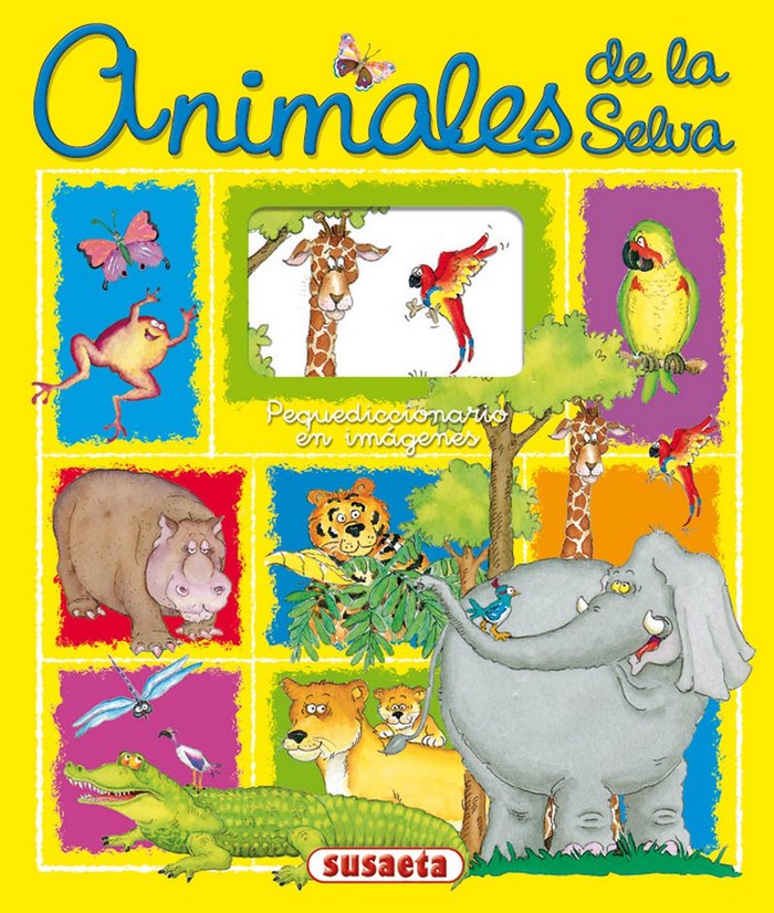 Animales de la selva, de Socolovsky, Gisela | portada del libro