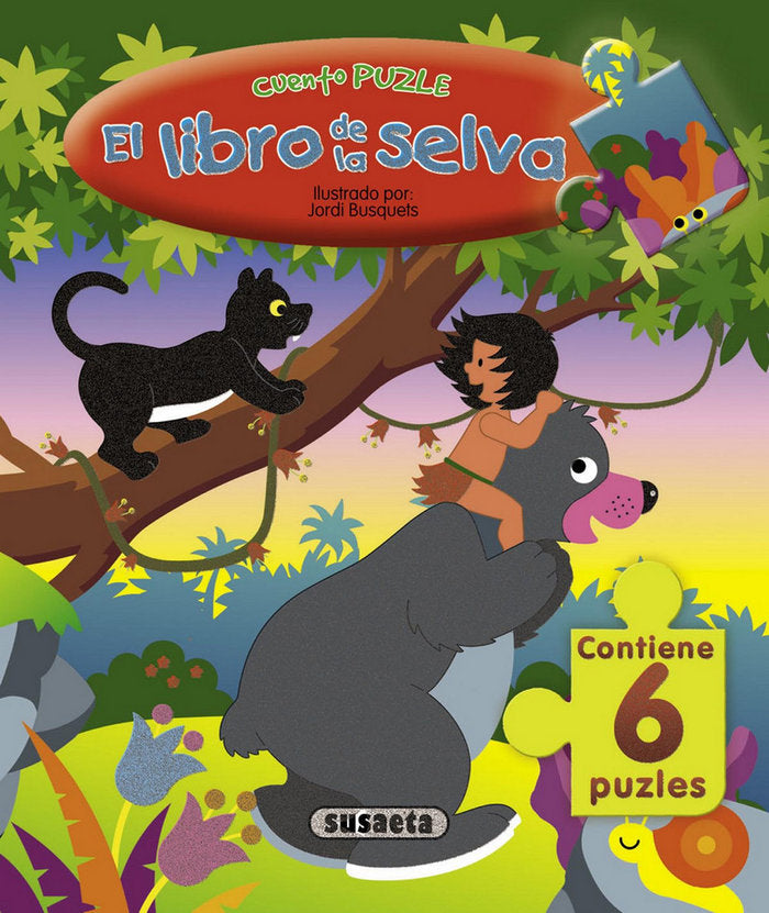 El libro de la selva, de Susaeta, Equipo | portada del libro