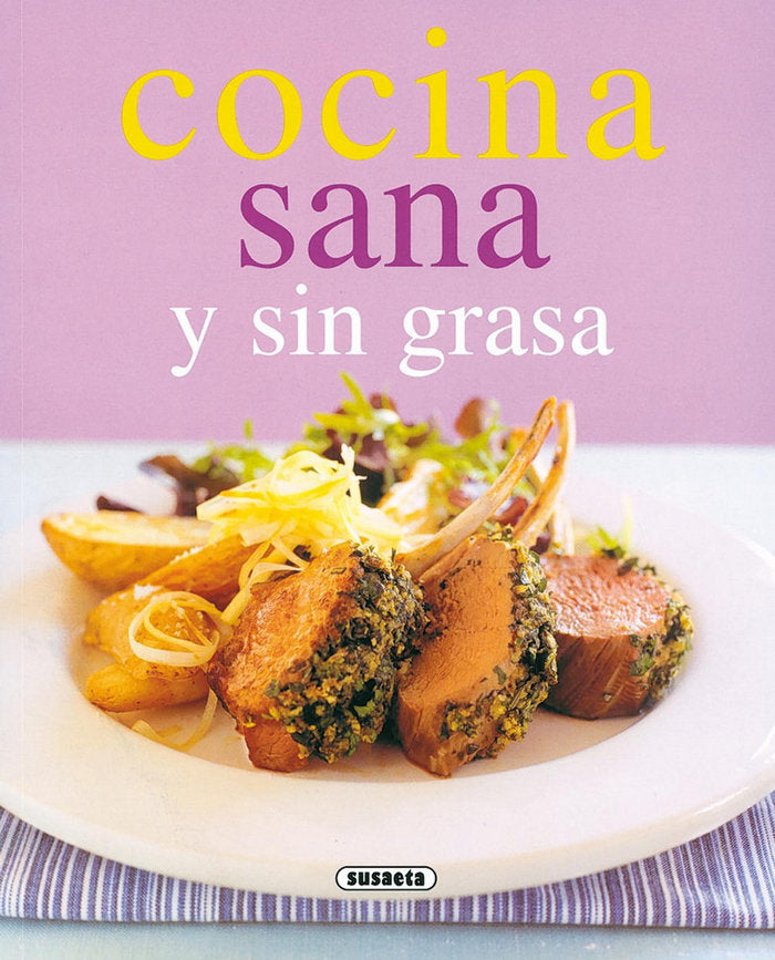 Cocina sana y sin grasa, de Varios autores | portada del libro