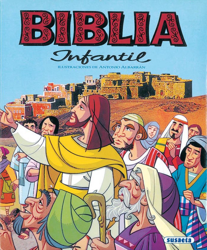 Biblia infantil, de Albarrán, Antonio | portada del libro