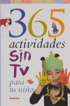 365 actividades sin TV para tu niño, de Bennett, Steve | portada del libro