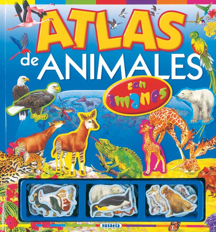 Atlas de animales con imanes, de AA.VV. | portada del libro