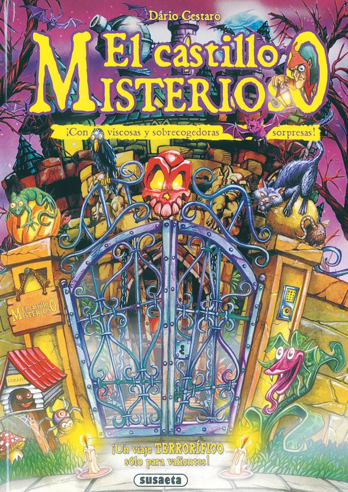 El castillo misterioso (Desplegables terror¡ficos), de CESTARO | portada del libro