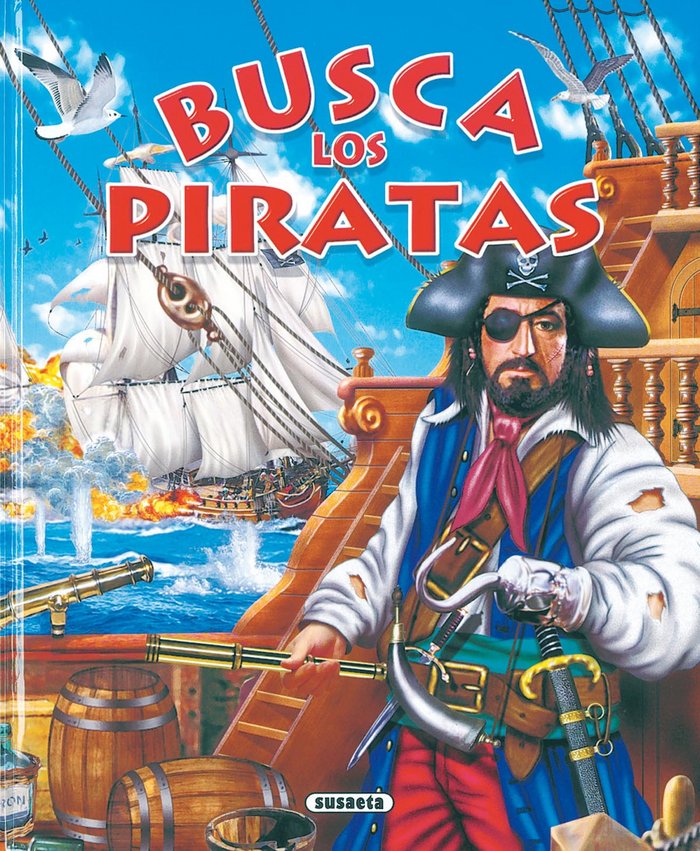 Busca los piratas, de Susaeta, Equipo | portada del libro