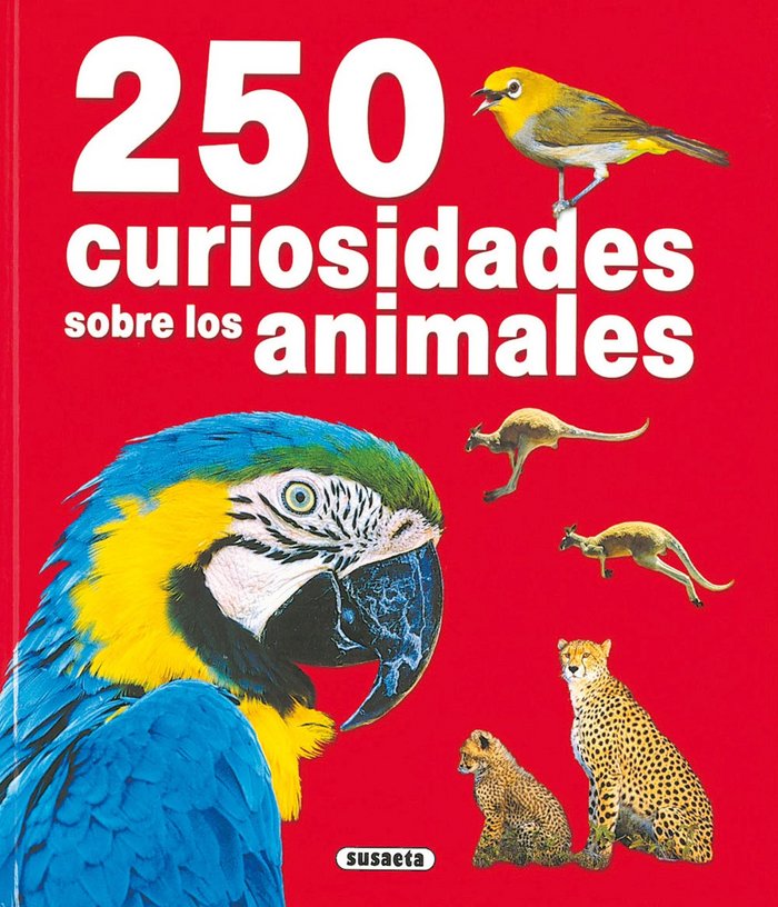250 Curiosidades sobre los animales | portada del libro