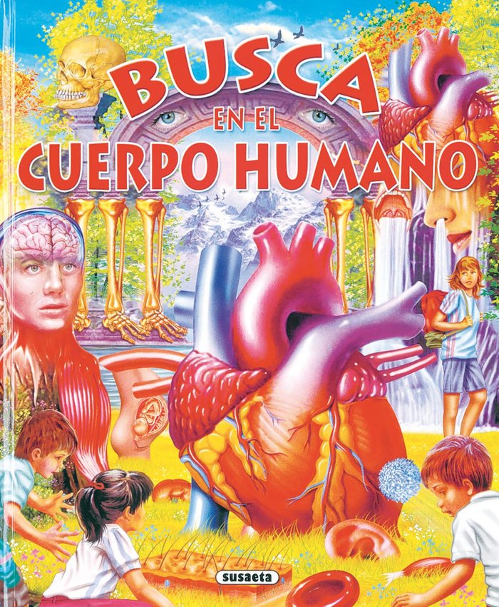 Busca en el cuerpo humano, de Susaeta, Equipo | portada del libro