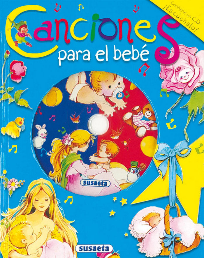 Canciones para el bebé, de Susaeta | portada del libro