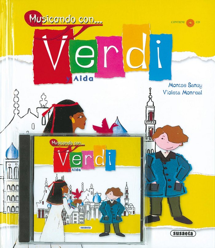 Verdi y Aida, de Sanuy | portada del libro