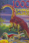 1000 DINOSAURIOS CON PEGATINAS (VIOLETA) | portada del libro