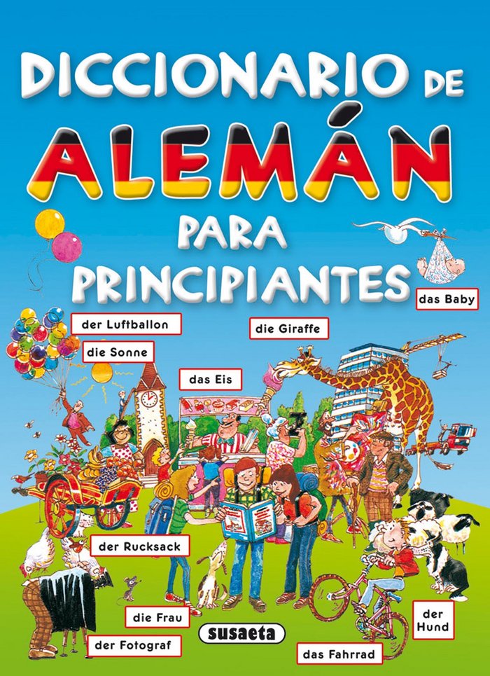 Diccionario de alemán para principiantes, de Susaeta, Equipo | portada del libro
