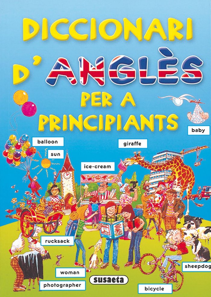 Diccionari d'anglès per a principiants, de Susaeta | portada del libro