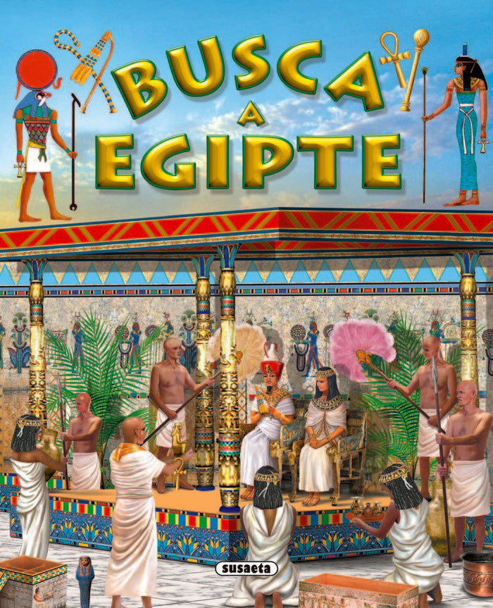 Busca a Egipte, de Susaeta | portada del libro