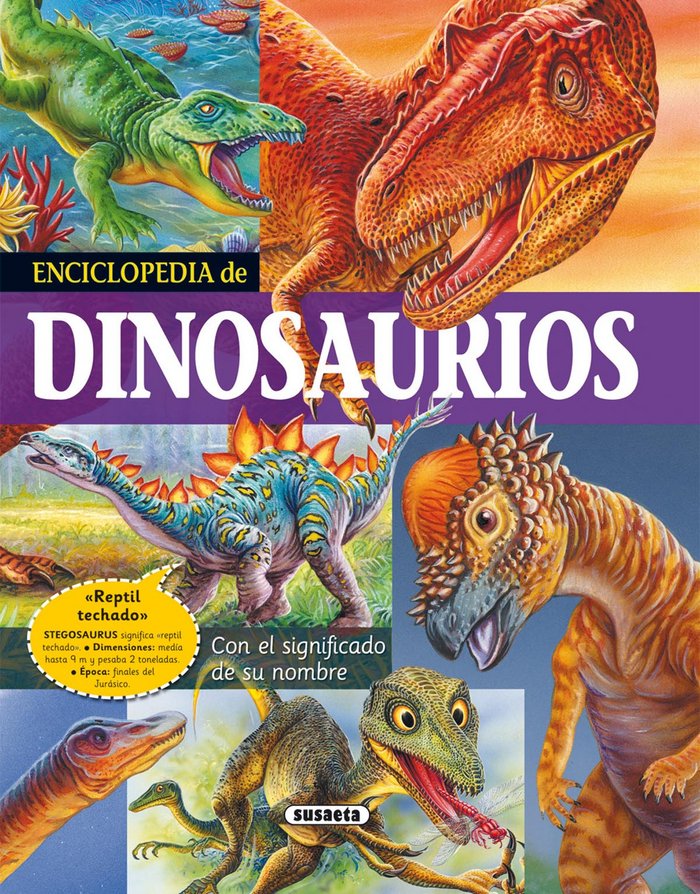 Enciclopedia de dinosaurios, de Arredondo, Francisco | portada del libro