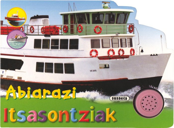 Itsasontziak, de Susaeta | portada del libro